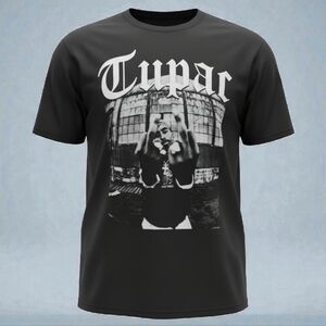 Tupac 100% Cotton Graphic T-Shirt